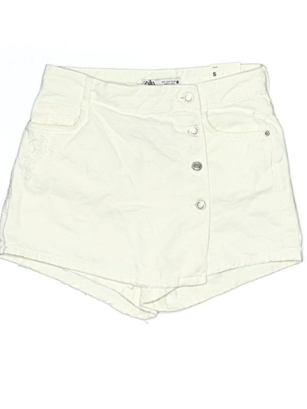ZARA White Denim SKORT - NWT